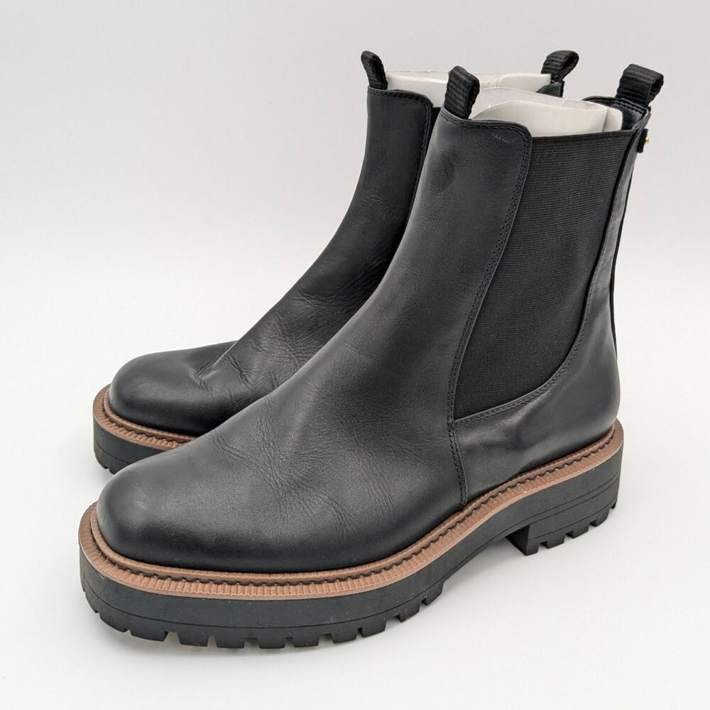 Sam Edelman LAGUNA CHELSEA BOOTS Women's size US8.5 Black